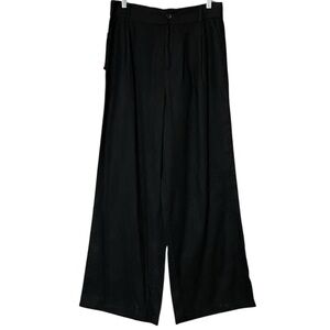 Soundstyle Linen Pants M Black Moisture Wicking Relaxing Comfortable Cool NWT